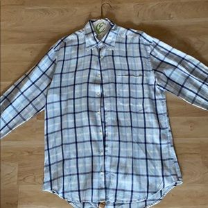 Peter Millar long sleeve collared shirt